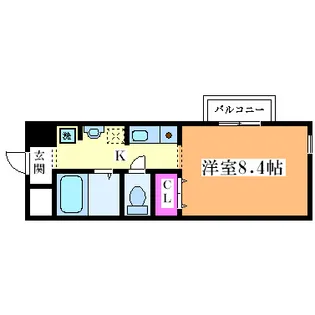 ビッグイン加島【2階】の間取り