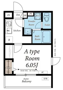 C-SQUARE Sora【2階】の間取り