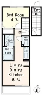 Maison KiKi East【2階】の間取り