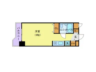 ラ・パルフェ・ド・札幌【2階】の間取り