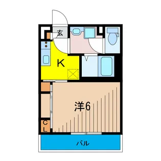 リブリ・ウィスタリアII【2階】の間取り