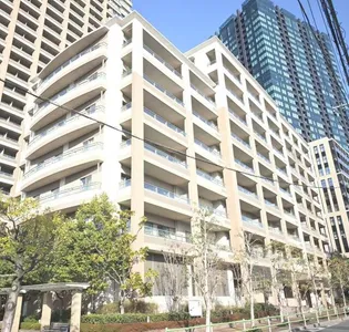 パークコート麻布十番三田ガーデン【7階】の外観