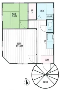 池藤ビル【3階】の間取り