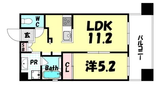 永松ビル【4階】の間取り