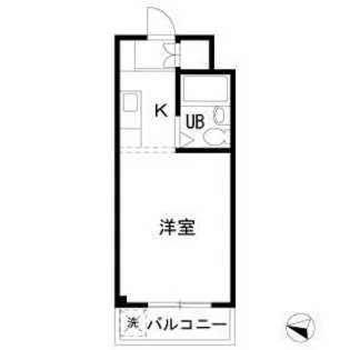 サウスフィリー【3階】の間取り