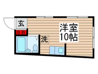 ヒロII【2階】の間取り