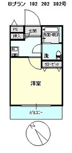 UYO高田馬場ザレジデンス【2階】の間取り