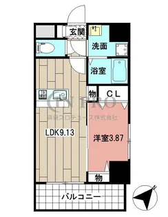 MDIグランコルディール姪の浜【3階】の間取り