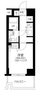 ステージファースト三軒茶屋アジールコート【9階】の間取り