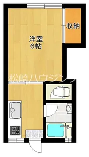 ホワイトヴィラ【2階】の間取り