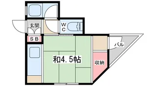 マキシム東三国(宮原5)【5階】の間取り