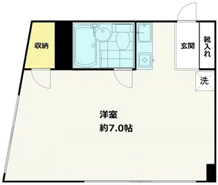 ベルハイツ【1階】の間取り