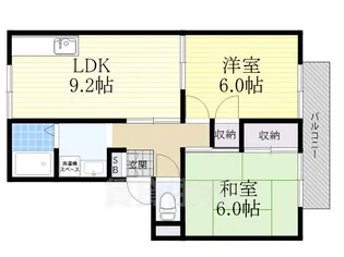 フレグランスA【1階】の間取り