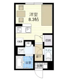 イーストヒルズ A棟【2階】の間取り