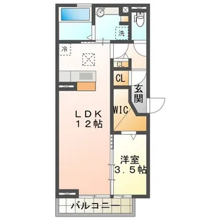 エスペランサS VI【1階】の間取り