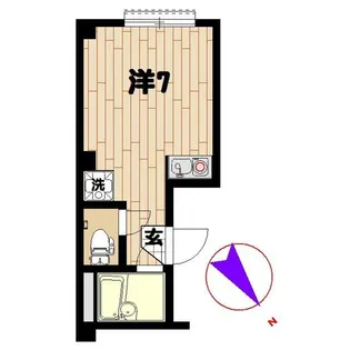 フォルム東池袋【2階】の間取り