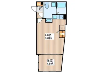 LUORE雑司が谷【2階】の間取り