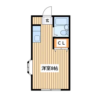 エステートピア藤【2階】の間取り