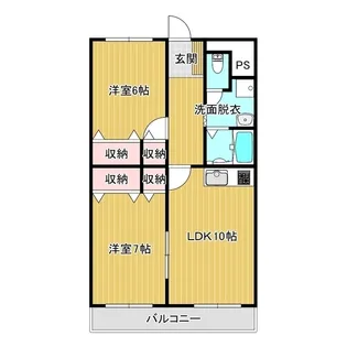 アーバンヒルズ【2階】の間取り