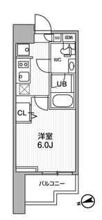 ALTERNA南大井【4階】の間取り