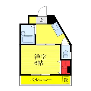 メゾンBonhuer【2階】の間取り