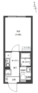 D-STYLE三ノ輪II【2階】の間取り
