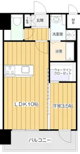 Alivis三国本町【2階】の間取り