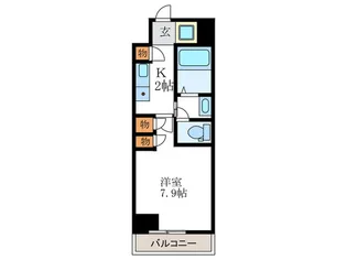 サンシティ-御所西【5階】の間取り
