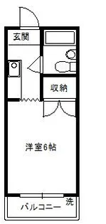 シャルルS【2階】の間取り