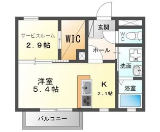 Grant Heights (グランハイツ茅町A)【1階】の間取り