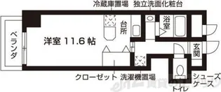ブランメゾン堀川【10階】の間取り