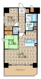 ブリックメゾン【8階】の間取り
