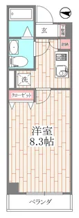 アルテミス【3階】の間取り