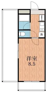 マンション紀乃国【4階】の間取り