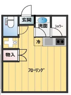 サクラメント蓮根【1階】の間取り