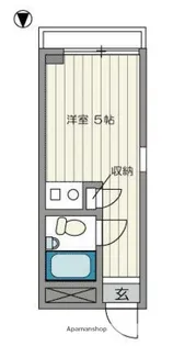 第36シンエイビル【1階】の間取り