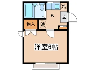 モンシャト-宮崎【1階】の間取り