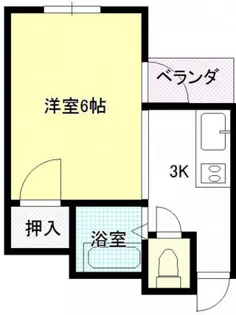 メゾン宇品【2階】の間取り