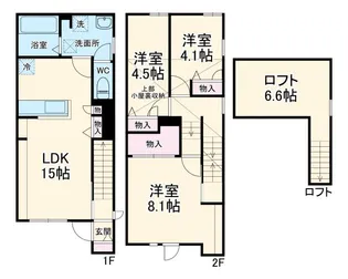 Lumiereの間取り