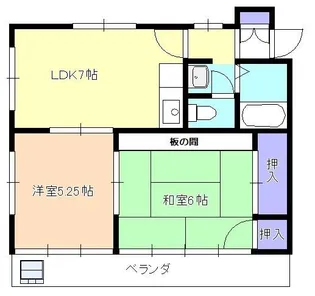 リエス小手指【2階】の間取り