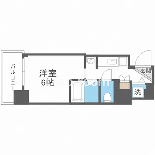 セイワパレス玉造駅上【10階】の間取り