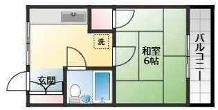 荘園ハイツ【2階】の間取り