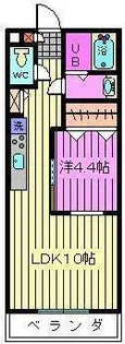 エスポワール【3階】の間取り
