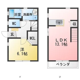グリーンヒル瑞穂の間取り