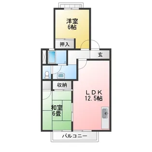 プルミエール【1階】の間取り