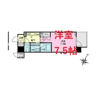 Urban Link大森海岸【3階】の間取り