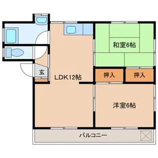 丸三2ビル【3階】の間取り