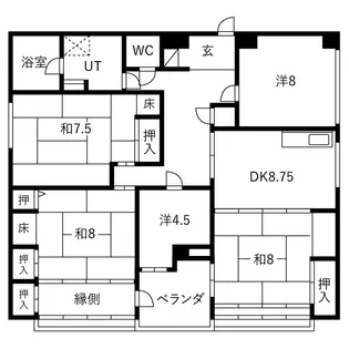 第一ビル【10階】の間取り