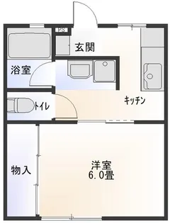 フォレストI【2階】の間取り