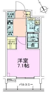 門前仲町レジデンス参番館【12階】の間取り